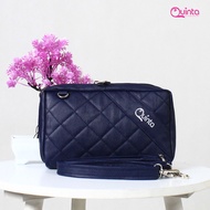 MAHYRA QUINTA UKURAN 24x15x4 CM/ TAS QUINTA PENGATUR KEUANGAN / TAS SELEMPANG WANITA TERLARIS 2025 /