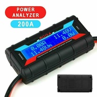 200A LCD Digital High-precision Amp Watt Meter RC Battery Solar Power Analyser