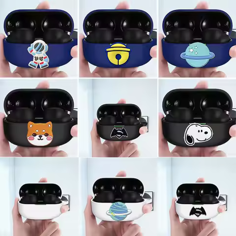 Cartoon Silicone Case For Sony WF-1000XM5 Soft Cover For SONY WF-1000XM4 Protective Earphone Case WF