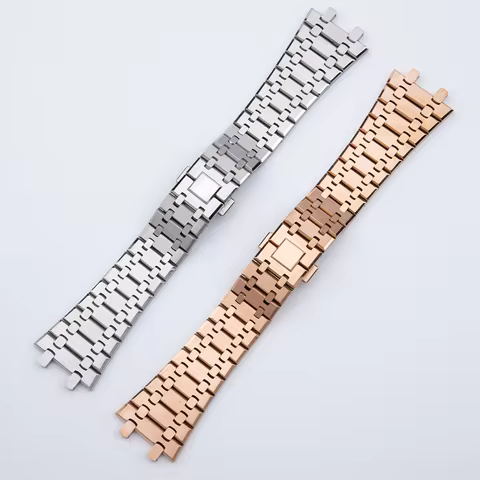Top Quality Watchband Full Stainless Steel Watch Band Bracelet 26mm For AP Strap For Audemars And Pi