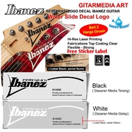 Decal waterslide logo ibanez Premium_ ibanez premium Guitardecal_ ibanez premium waterslide logo