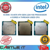 Intel Core i5-4590 / i5-4570 4th Gen LGA1150 Processor 4 Cores 4 Threads Used CPU