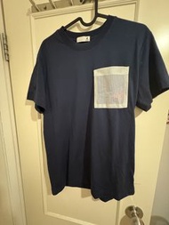 公雞牌 le coq sportif 藍色口袋tee