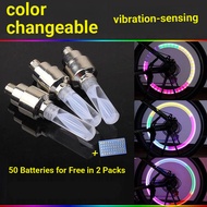 Bicycle valve light, mountain bike fluorescent stick, road bike light, colorful bike light equipment