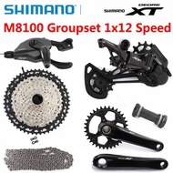 『brand new』SHIMANO DEORE XT M8100 Groupset 32T 34T 36T 170 175 Crankset Mountain Bike Groupset 1x12-