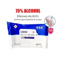 75% Alcohol Wet Tissue/Disposable Wet Wipes (30pcs/pack)