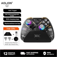 AOLION K20 Wireless Hall Effect Game Controller RGB 1000Hz 1K Polling Rate with Smart Charging Dock 