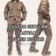 SETELAN KEMEJA 511 DAN CELANA TACTICAL CUSTOME JUMBO BAHAN RIPSTOP