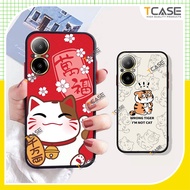 Realme C67, Realme C67 5G case with Lucky Cat print - Tcase