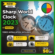 [VIDEO] Sharp World Clock v9.6.2 Latest 2023 Lifetime For Windows | World Clock