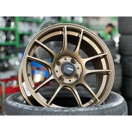 NEW 15X7J Konig Heliogram Rim (set of 4) Bronze 4X100 for City Jazz Vios Yaris Myvi Mazda 2