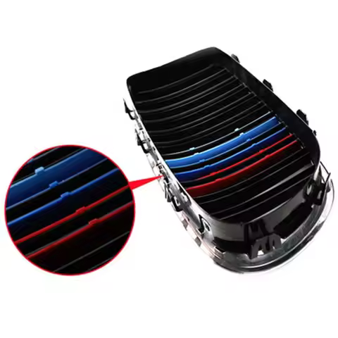 Car Grill Bar Grille Covers Decoration For BMW F10 F30 E60 E61 E90 E91 F11 F18 BMW 3 5 Series M Perf