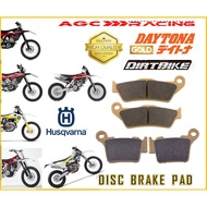 HUSQVARNA DISC BRAKE PADS TC 449 TE 449 FC 450 FE 450 TC 450 TXC 450 GOLD QUALITY