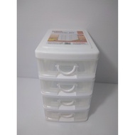 4 Tier Plastic Drawer Cabinet CK-124