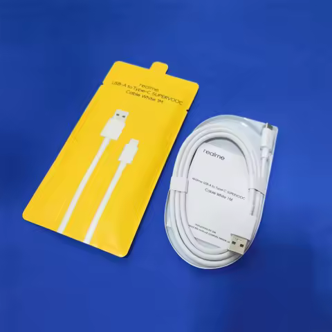 Realme 150W 120W 100W 12A SuperVOOC Fast Charger Cable USB A to Type C Cord For Realme 15T 13 11 GT 