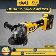 Deli Angle Grinder / Mesin Gerinda Tangan Lithium 20V EDL-JM20-E1D4