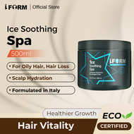 IFORM Ice Soothing Spa Hair Treatment (500ml) For Scalp Health | Hair Mask | Leave in Conditioner | 