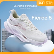 【3-10km+】361 Degrees Fierce 5.0 Women Running Shoes Breathable Cushioning Soft Jogging 682522218