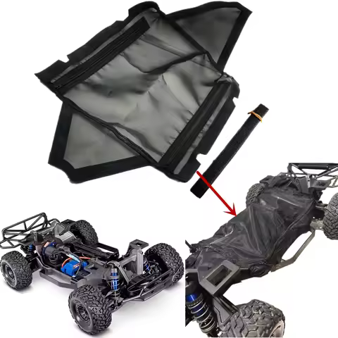 Dirt Guard Chassis Cover Dustproof Resist Rock Leaves Mud Snow for Traxxas 1/8 Maxx Slash