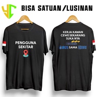 KATUN Young Boss Friends Work Word T-Shirt Uses Around Cotton Combed 30s Distro Clothing - Young Bos