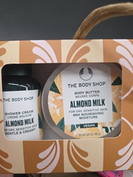 The Body Shop 杏仁牛奶身體潤膚霜及沐浴露 almond milk