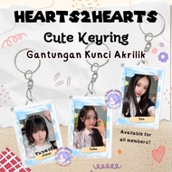 GANTUNGAN Acrylic Keychain HEARTS2HEARTS H2H Yuna Yeon Stella Juun Jiwoo Ian Carmen Ana