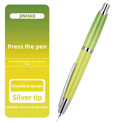 JINHAO 10 Click Fountain Pen EF/F Nib Elegant Matte Metal Classic Design Office Signature Business G