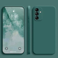 เคสโทรศัพท์ Samsung S23 FE S24สี่เหลี่ยม2023หลังซิลิโคนนิ่มสำหรับ Samsung Galaxy S23FE S 23 23 S S23