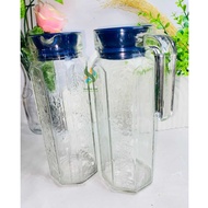 Pitcher Water Jug 1 Liter Glass Drinking Water Container Glass Pitcher Glass Teapot Jug Pitcher Glas