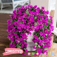 UMISTYDREAMUM9U Faux Bougainvillea, Realistic UV Resistant Artificial Flowers Plant, Long Trailing F