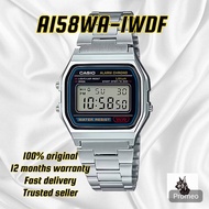 A158WA-1WDF Casio Vintage Digital Watch Silver