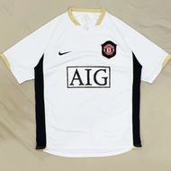 Original Nike Manchester United Away Kit 2006 2007 2008 Name set Ronaldo Vintage Football Jersey