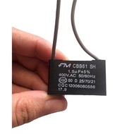 Premium uf 1.5 Micro Fan Capacitor - 1.5 Fan Capacitor