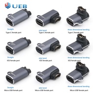 Type-C Female Watch Charger Adapter Connector for Fenix 7/7S (Straight)