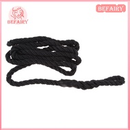 Befairy Boat Docking / Bumper Line Rope Whips Black 3/8\"x6.5\ Rope
