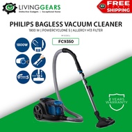 Philips Bagless Canister Vacuum Cleaner PowerCyclone Hepa Filter Strong Suction Power FC9570 / FC935