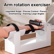 Electric Elbow Forearm Rehabilitation Trainer Adjustable Rotary CPM Machine for Stroke Recovery Post