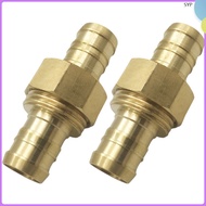 2 Pcs Hose Connector Garden Quick Disconnect Pressure Washer Adapter American Style Brass  shaoyp