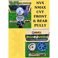 TOBAKI NVX NMAX CVT SYSTEM REAR &amp; FRONT RACING PULLEY SET CYCLONE SERIES (WITH ROLLER 11G/CERAMIC PIN / SPRING TORQUE)
