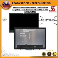 New LCD Screen for Lenovo ThinkPad L13 Yoga Lcd Touch Screen w/ Bezel 13.3" FHD 5M10W64463