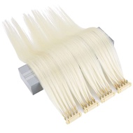 Real Hair 6D Second Generation Hair Extension Tie Wig Invisible Seamless Wig#613外贸[cxW]
