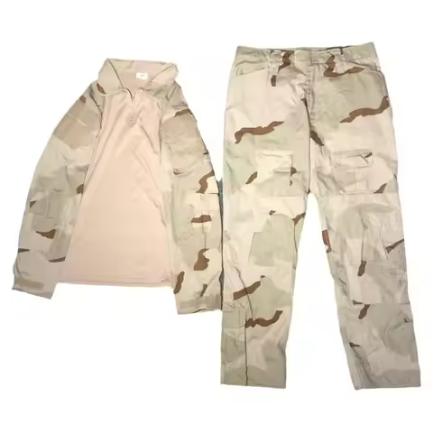 TACTICAL TOM DCU GEN2 Desert Combat Uniform Frog Clothes Long sleeved + Long pants Desert G2 Trainin