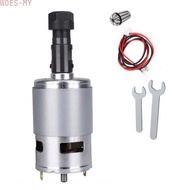 775 Spindle Motor 80W 12-24V DC 20000 RPM ER11 5mm Chuck Bracket for 3018 1610