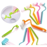Curved Toilet Corner Brush Curved Toilet Edge Brush