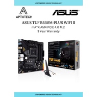 ASUS TUF B550M-PLUS(WI-FI) II DDR4 / D4 AM4 GAMING MOTHERBOARD COMBO WITH CPU