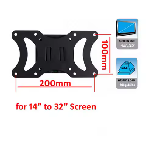 vesa mount stand 200x100 for 10"-32" LCD LED PLASMA wall mount tv bracket tv lift mechanism metal sh