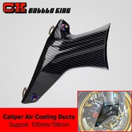 Motorcycle Brake Caliper Air Cooling Ducts For Suzuki GSXR/ GSX-R 600 750 1000 1000R 1300 GSXR600 GS