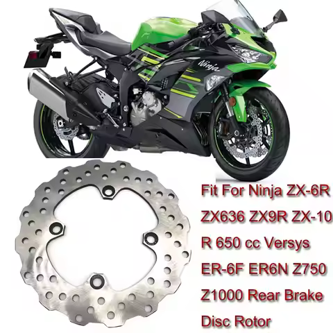 Fit For Kawasaki Ninja ZX-6R ZX-636 ZX-9R ZX-10R ZX-6R 650 cc Versys ER-6F ER6N Z750 Z1000 Stainless