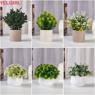 WGLAWL False Plant Pot, Plastic Plant Evergreen Artificial Plant Bonsai, Simulation Fake Flower Bons