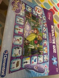 迪士尼sofina puzzle 連點讀筆遊戲